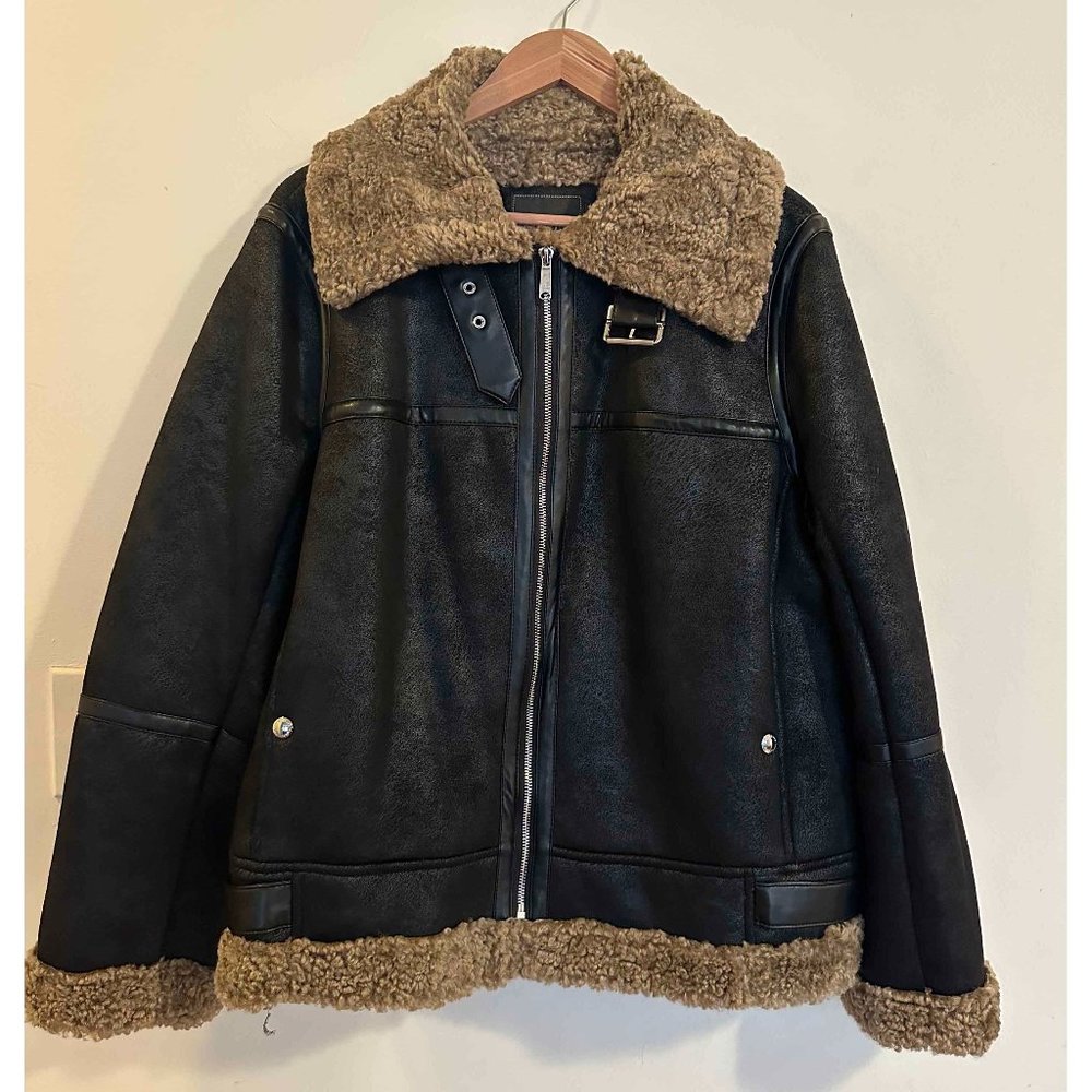 SAM EDELMAN AVIATOR JACKET